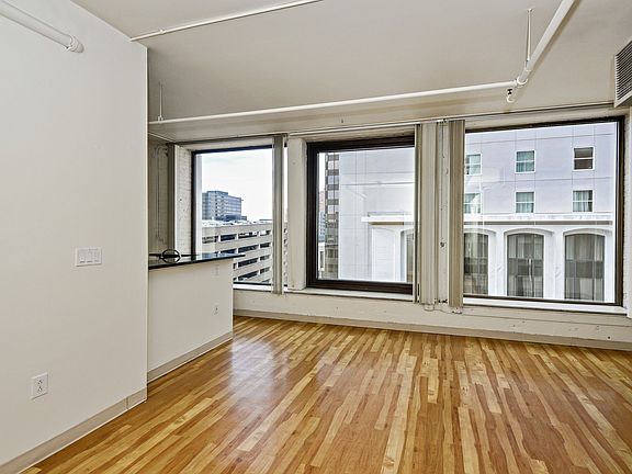 Apartments have city views