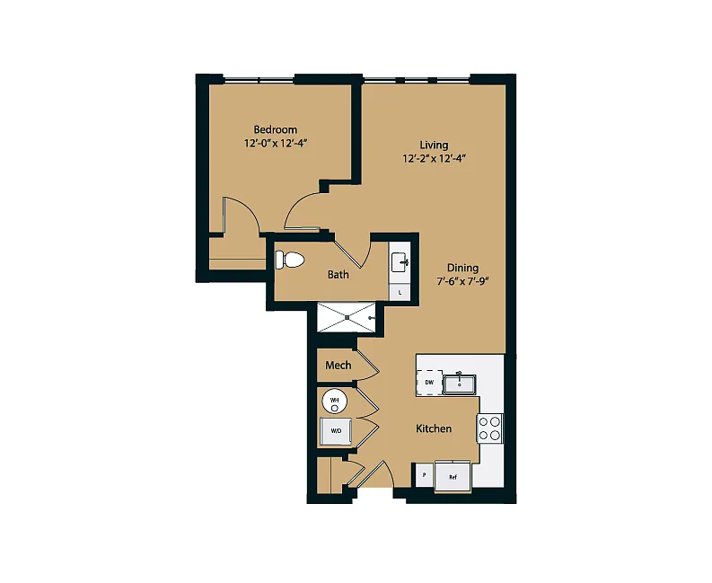 Floor plan 1A