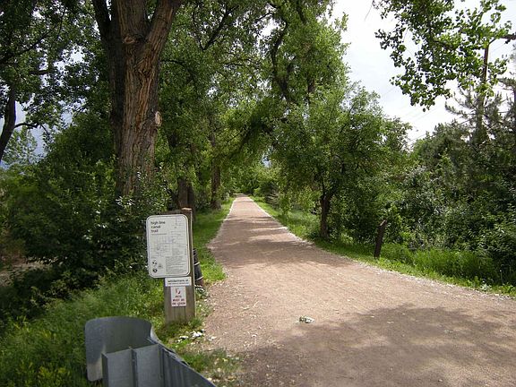 On the Highline Canal ! 
