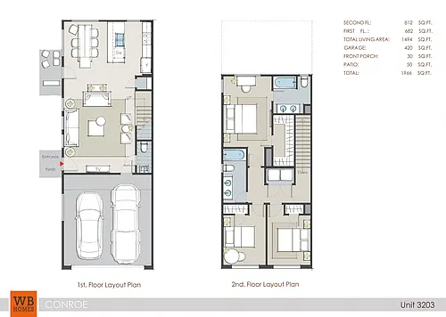 Floor plan PLAN 3203