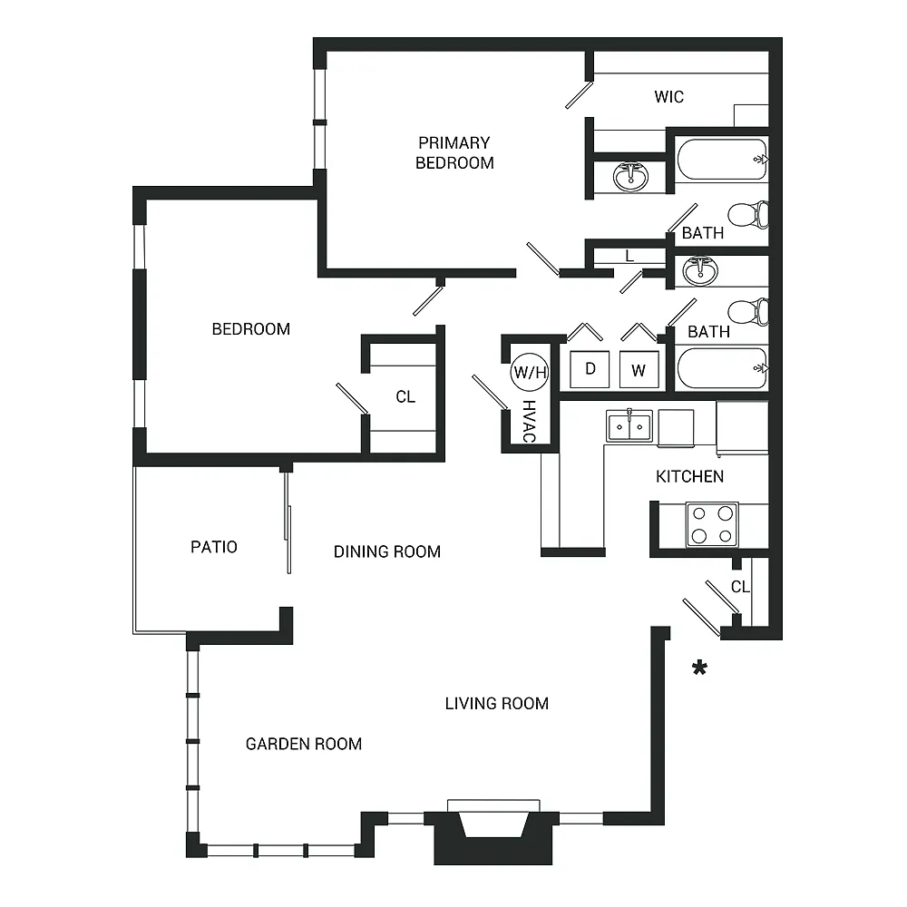 Floor plan Magnolia