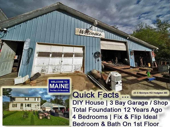 25 S McIntyre Road, Hodgdon, ME 04730