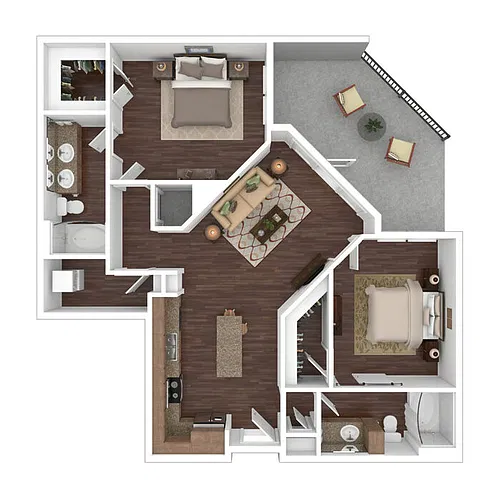 Floor plan B1