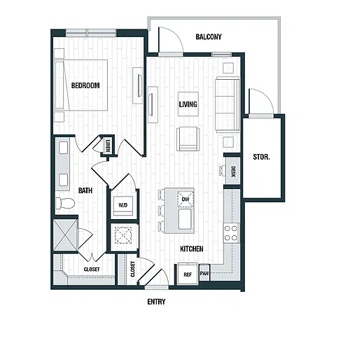 Floor plan A2 ALT 1A