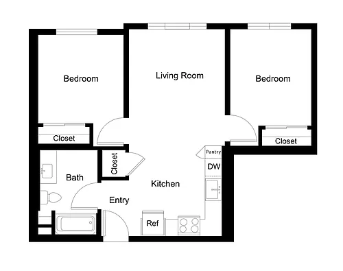 Floor plan B1