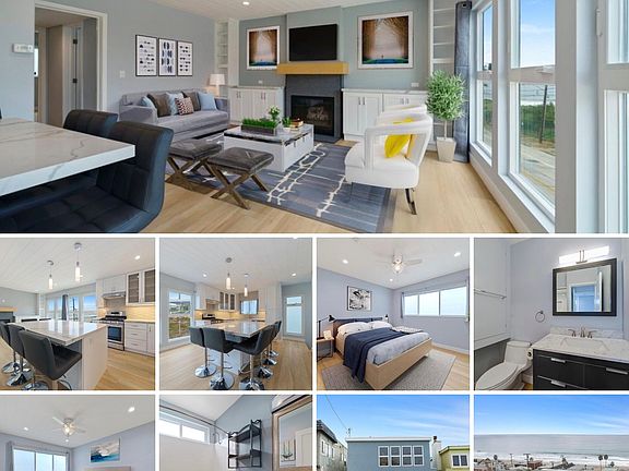 Photo collages from stage property provided by the previous owner.