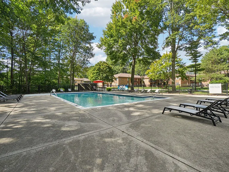Heated Swimming Pool at Eastwood Village Apartments in Clinton Township, MI