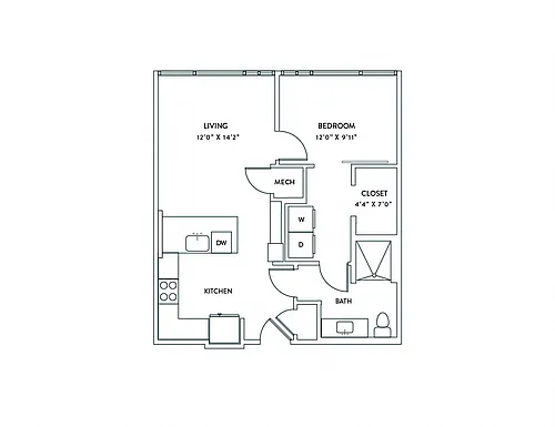Floor plan A4ALT
