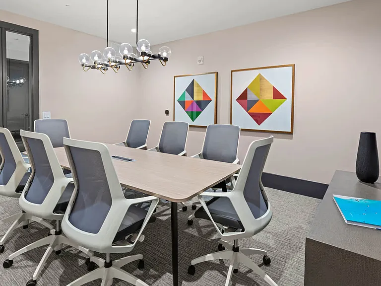 One of Two Conference Rooms for Residents - Located Near the Leasing Office