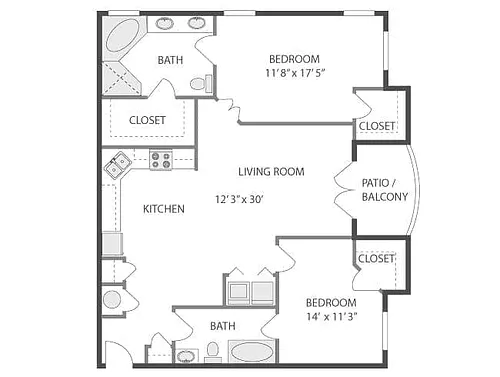 Floor plan C550