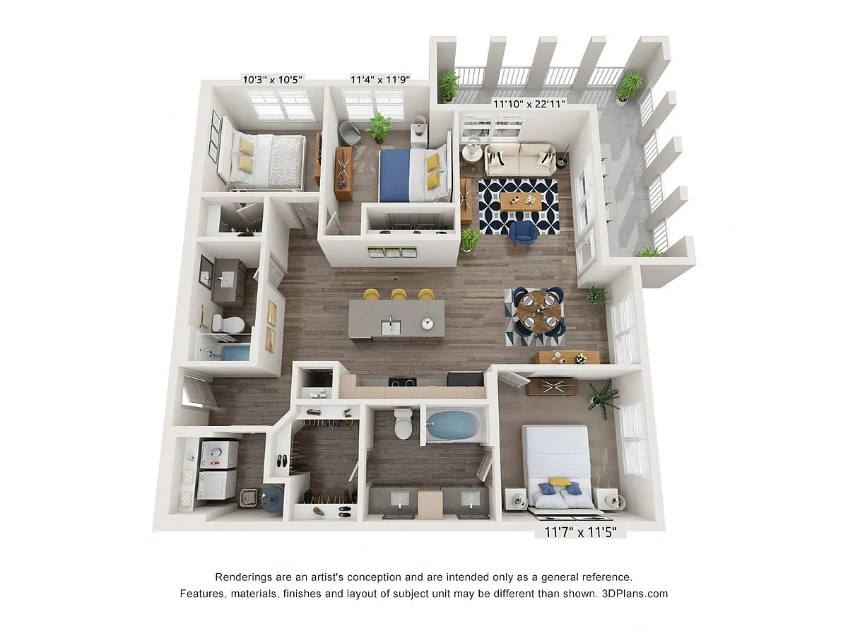 Floor plan Graham