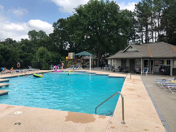 Community pool and clubhouse