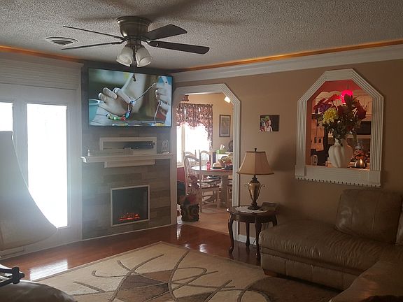 Fireplace added 2016