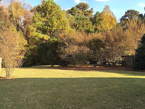 View at back porch