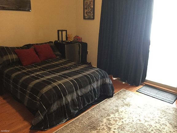 Bedroom with walkout to back yard