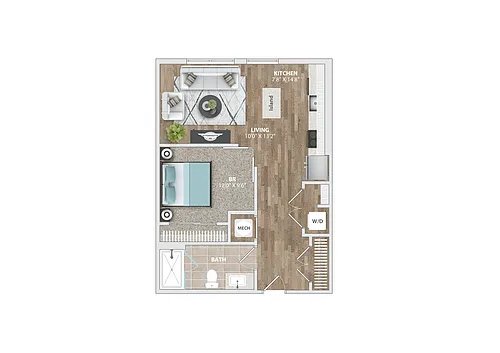 Floor plan S3A