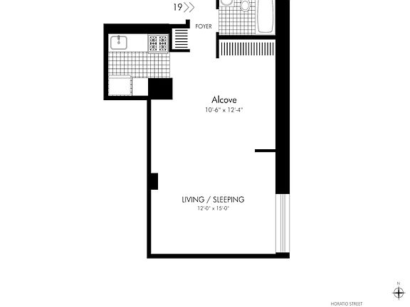 2nd image of 110 Horatio St APT 119