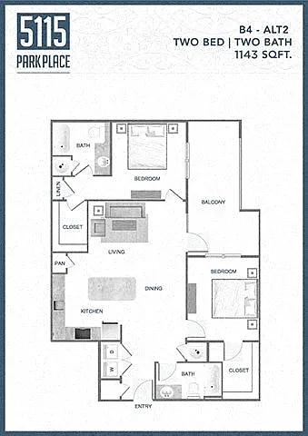 Floor plan B4M