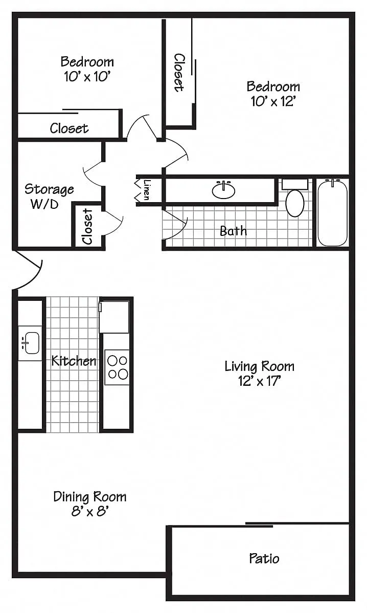 Floor plan Evergreen