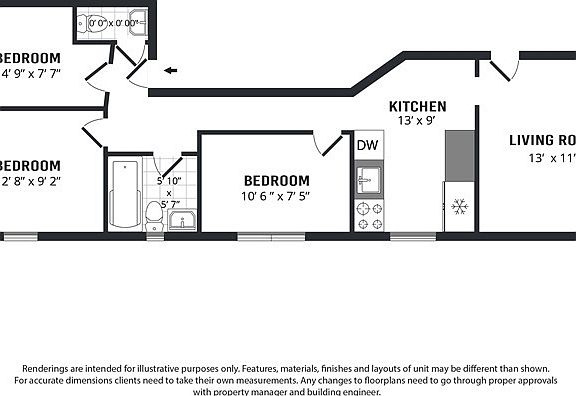 2nd image of 1954 Hazen St #1F