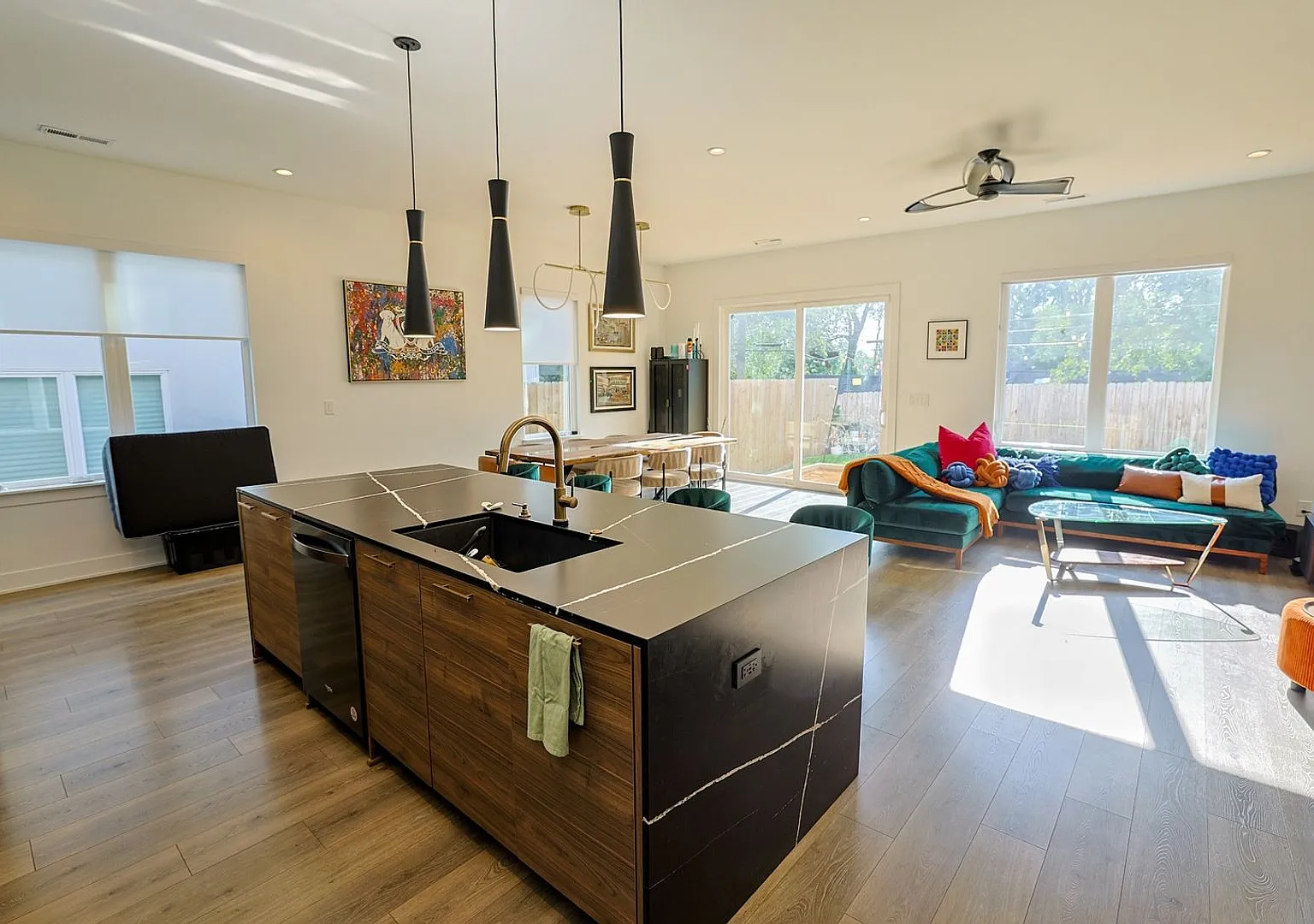 Modern 3BR/2.5BA Near Uptown | Solar + Battery Backup, EV Charger, Fenced Yard & 2-Car Garage — Photo 1