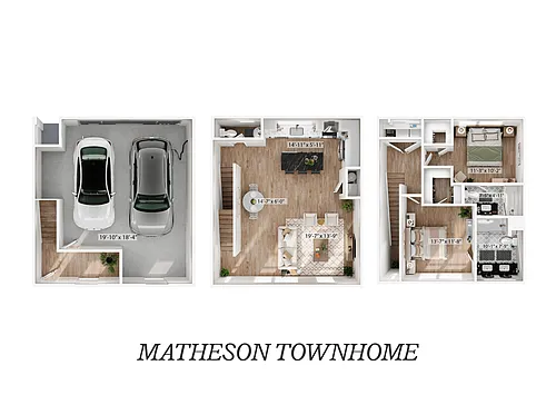Floor plan Matheson Townhome