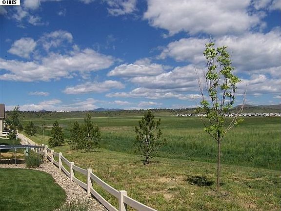 Large open space abuts property