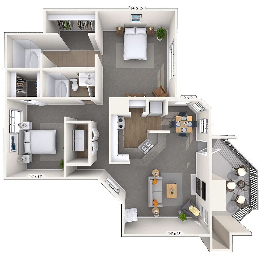 Floor plan 22B