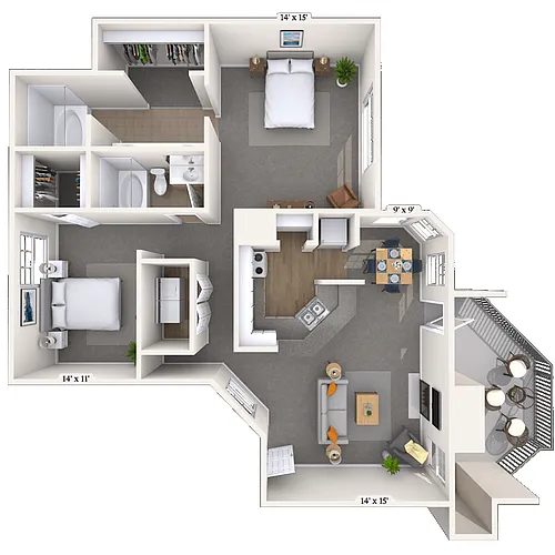 Floor plan 22B