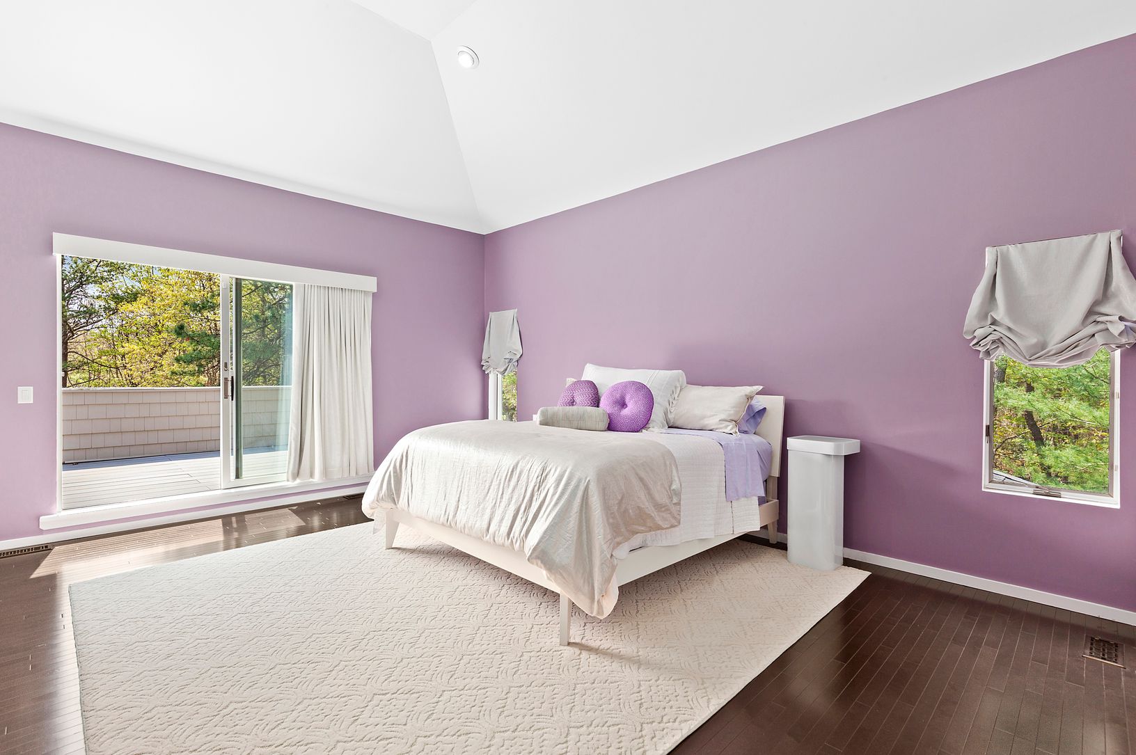  Upstairs Master with Deck overlooking Pool & Tennis