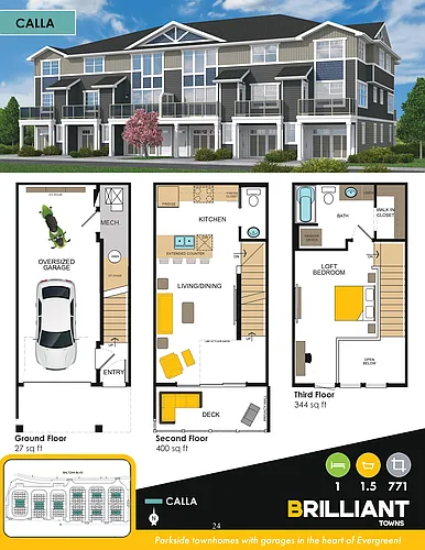 Floor plan Calla