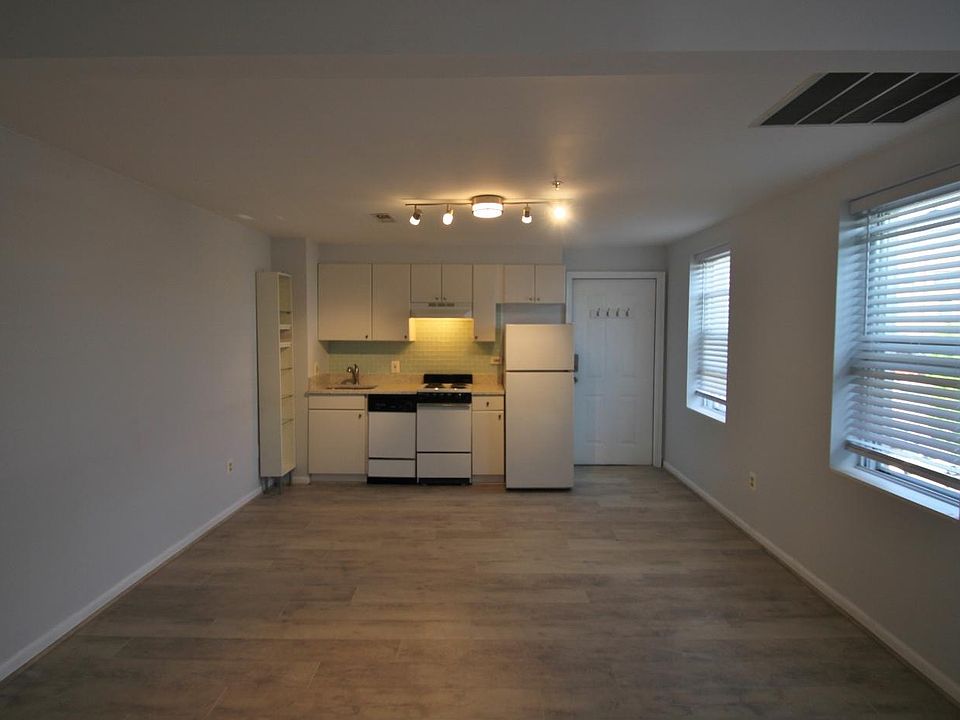 Fresh paint, new flooring, quartz counter top, glass back splash, dishwasher, fridge, stove.
