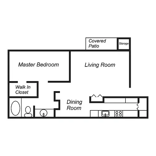 Floor plan WDJS1X1