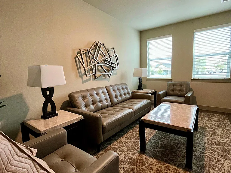 Second floor lounge area