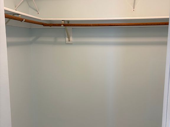 Closet on master bedroom