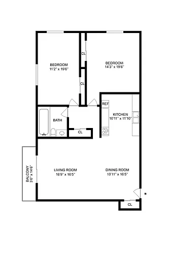 Floor plan B2