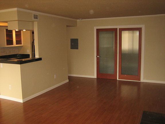 Living room looking toward bedroom/den/office