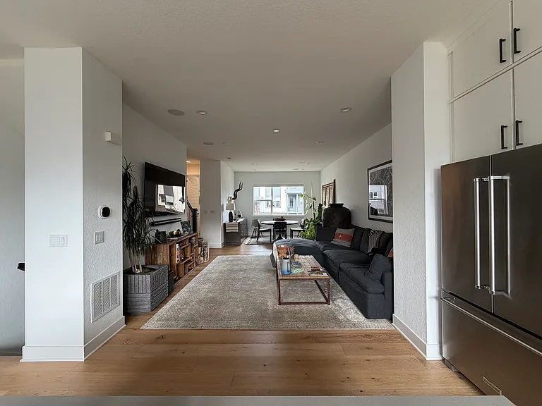 Living room from kitchen