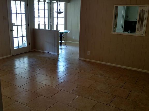 Living area and breakfast nook.