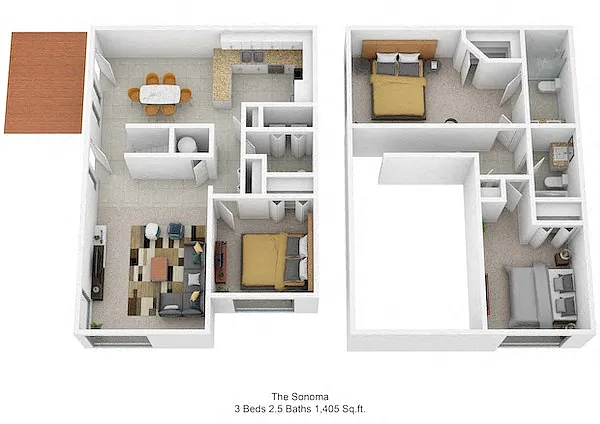 Floor plan The Sonoma