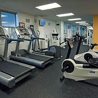 Gym in building