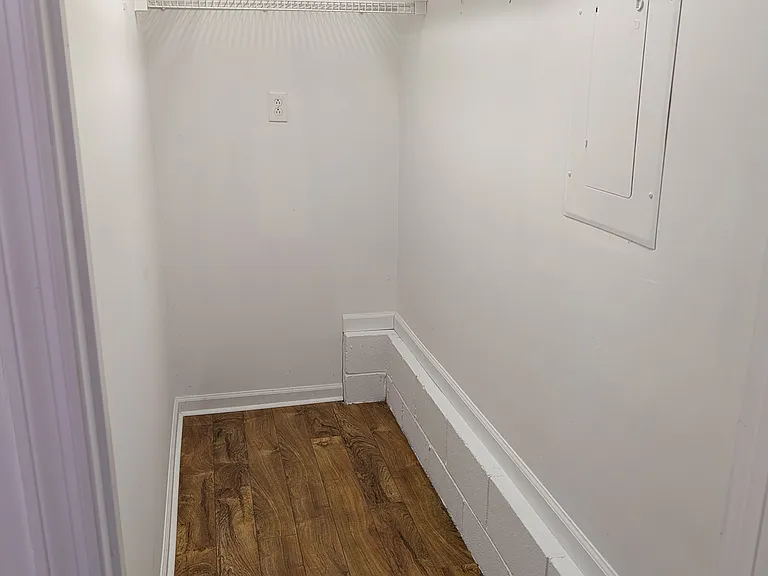 Large Storage Closet off family room