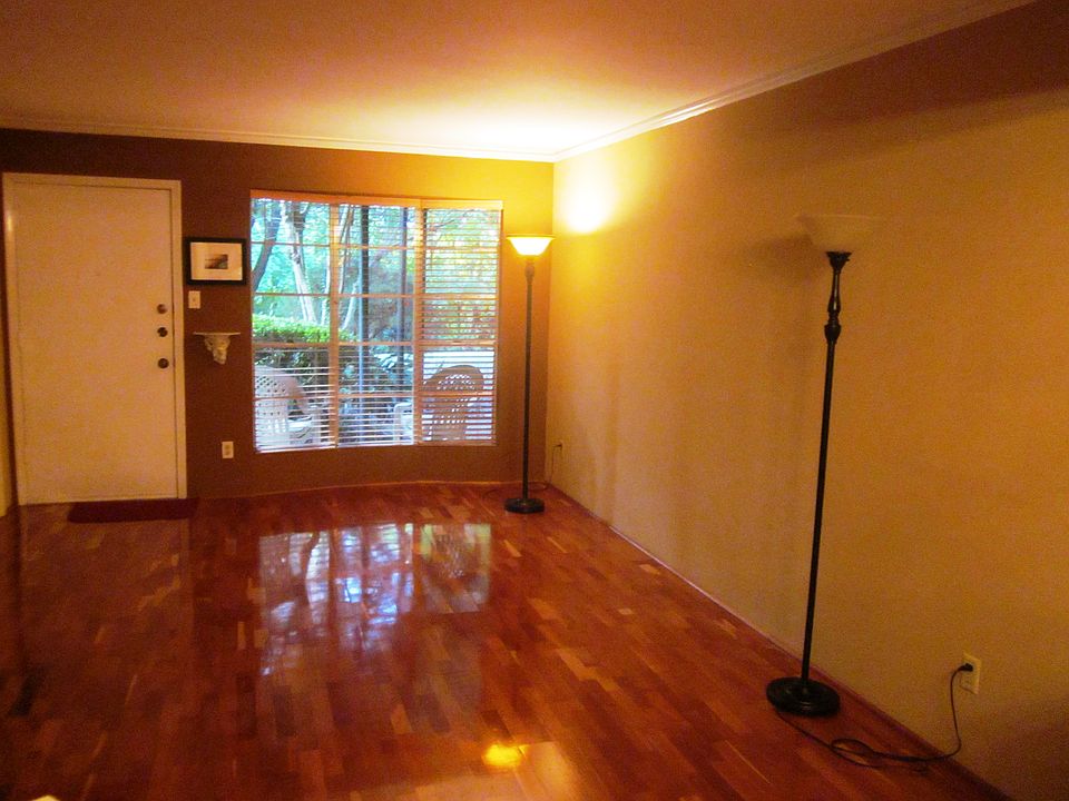 Gleaming real hardwood floors!