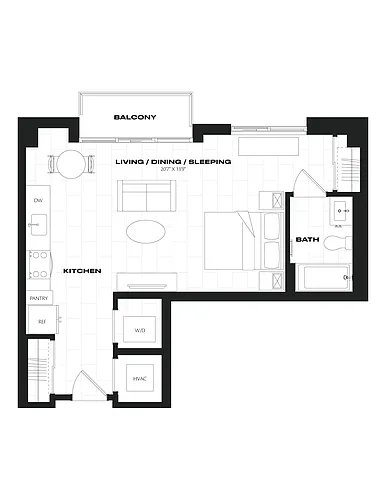 Floor plan Studio-A4.1