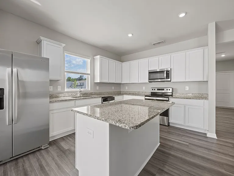 Modern Kitchen Cabines and Cook Top and Oven.
