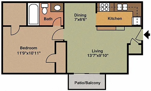 Floor plan A1