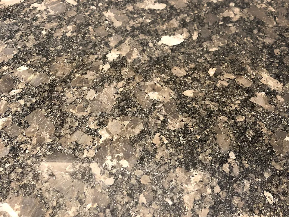 Steely gray granite!