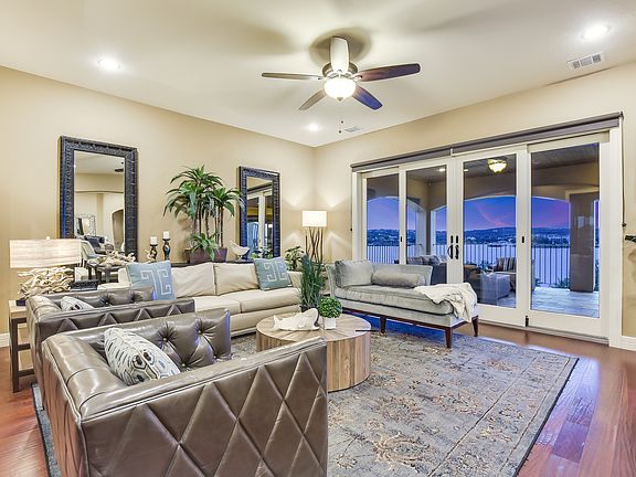Living Area looking to lake