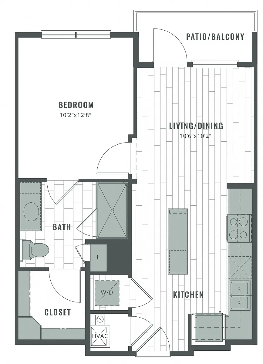 Floor plan A1B