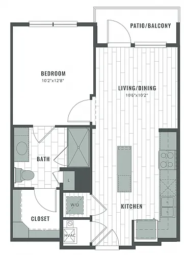 Floor plan A1B